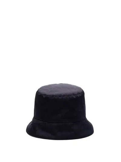 Valentino Garavani `toile Iconographe` Reversible Bucket Hat In Dark Blue