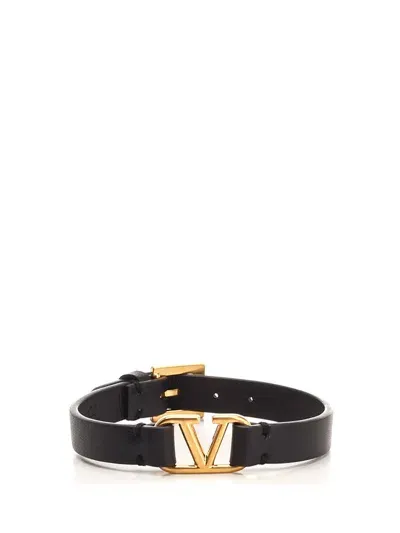 Valentino Garavani Vlogo Bracelet In Blue