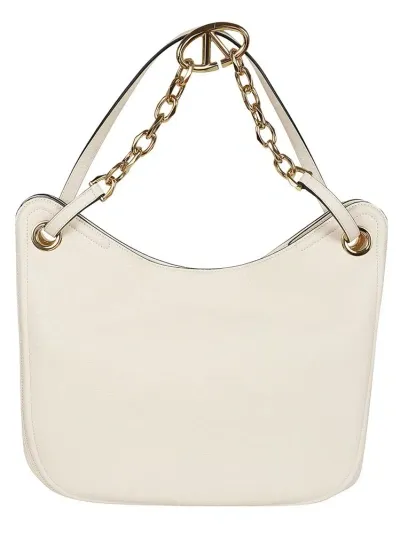 Valentino Garavani Valentino Vlogo Chain In White