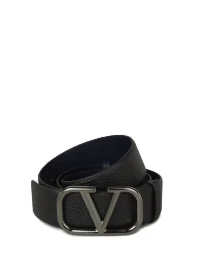 Valentino Garavani Valentino Vlogo Signature Reversible Belt In Multi