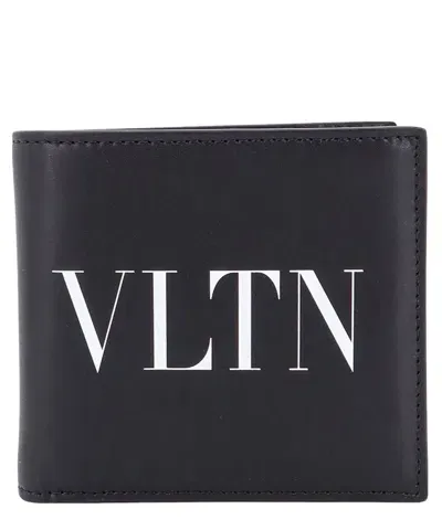 Valentino Garavani Vltn Wallet In Black