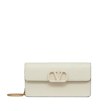 Valentino Garavani Wallet W Strap In White