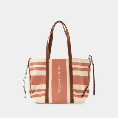 Vanessa Bruno Gm Shopper Bag In Brown