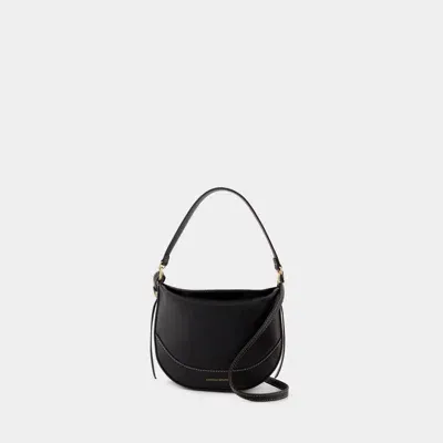 Vanessa Bruno Mini Daily Shoulder Bag In Black