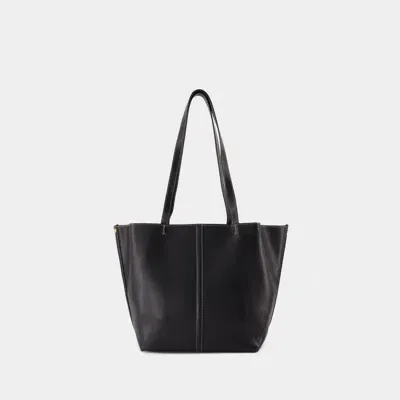 Vanessa Bruno Tote Pm Shopper Bag In Black