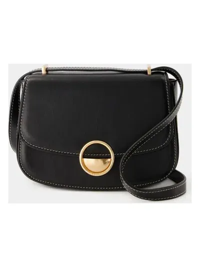 Vanessa Bruno Romy Flap Bag In Black