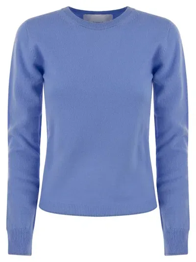 Vanisé Letitia - Cashmere Crew-neck Knitwear In Blue