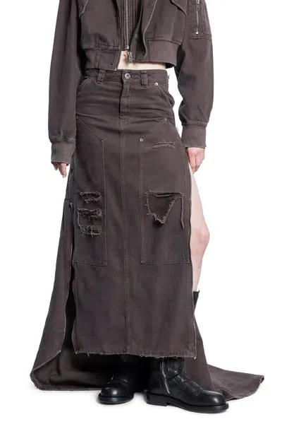 Vaquera Woman Brown Skirts