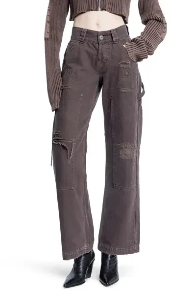 Vaquera Woman Brown Trousers