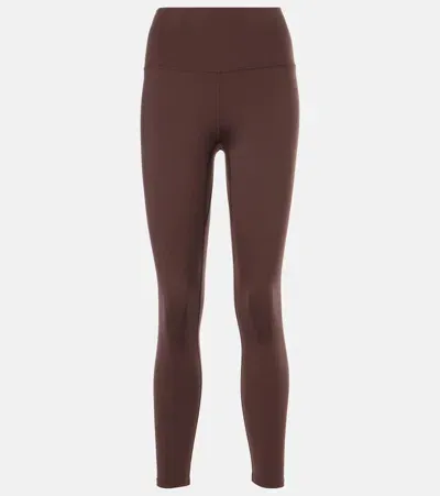 Varley 25'' High-rise Leggings In Brown