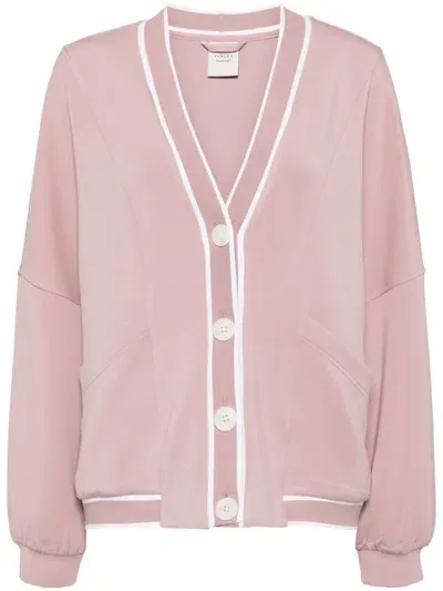 Varley Decker Cardigan In Pink