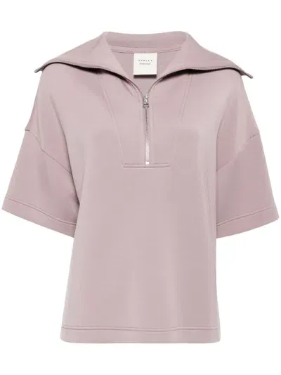 Varley Willow Half-zip Sweatshirt In Pink