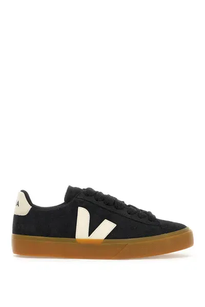 Veja Bold Field Sneakers In Black