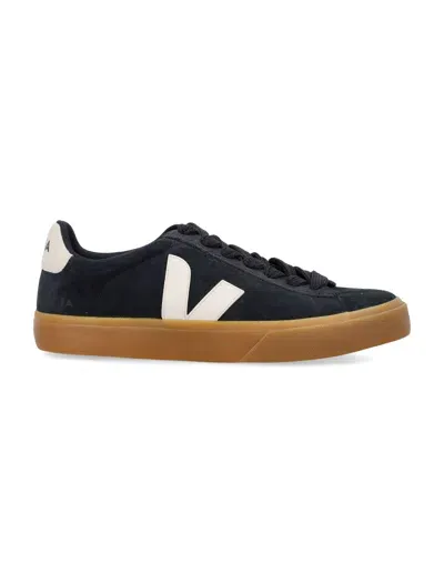 Veja Campo Bold Sneakers In Black  