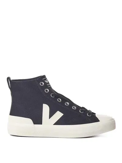 Veja Wata Ii High Sneakers In Black