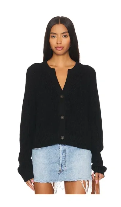 Velvet By Graham & Spencer Shayla Cardigan In Black