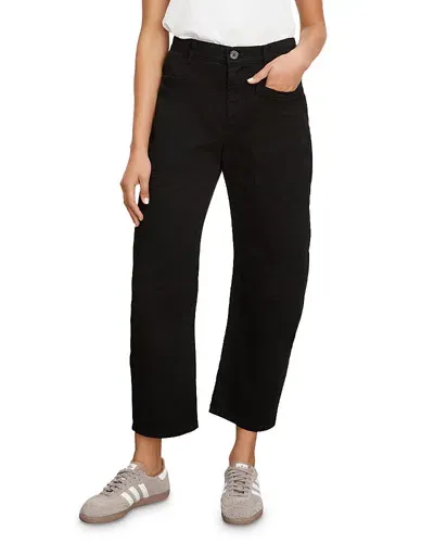 Velvet By Graham & Spencer Velvet By Graham And Spencer Brylie Curved Knee Pants In Black