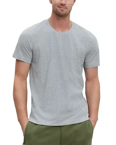 Velvet By Graham & Spencer Crewneck Tee In Heather Gray