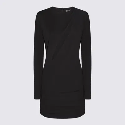 Versace Black Viscose Blend Dress