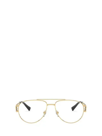 Versace Eyewear Eyeglasses In Gold