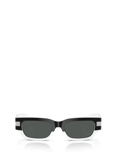 Versace Eyewear Rectangle In Multi