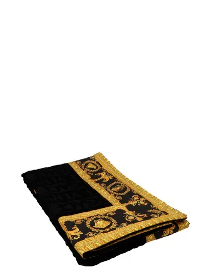 Versace Home Barocco Beach In Black