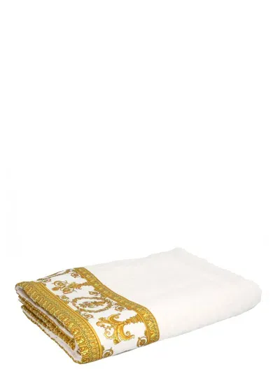 Versace Home Towel Beach In White