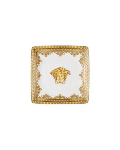 Versace I Love Baroque Canape Dish In White