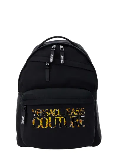 Versace Jeans Couture Bag In Black