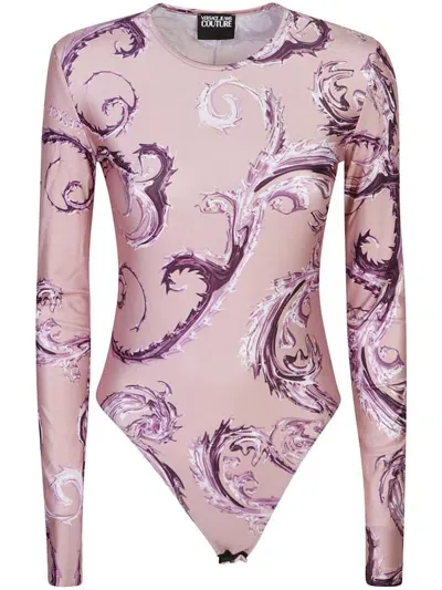 Versace Jeans Couture Top In Pink