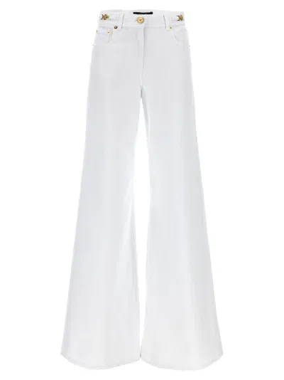 Versace 'medusa '95' Jeans In White