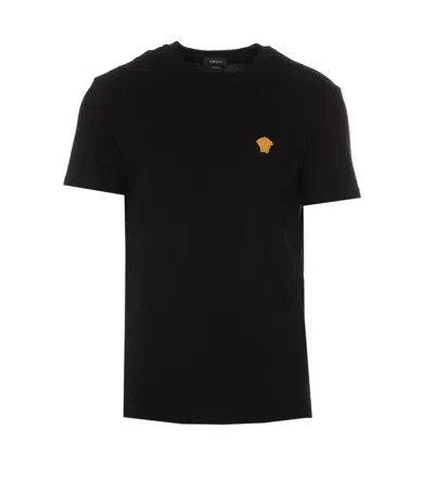 Versace Medusa T-shirt In Black