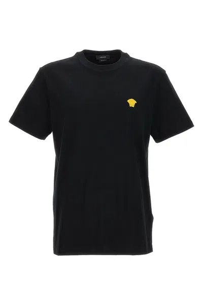 Versace Medusa T-shirt In Black