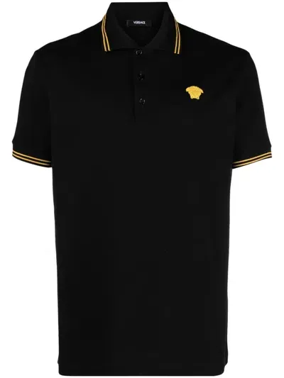 Versace Polo Medusa In Black