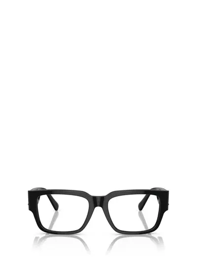 Versace Rectangle-frame Glasses In Black