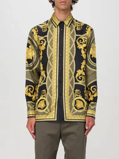 Versace Shirt  Men Color Black