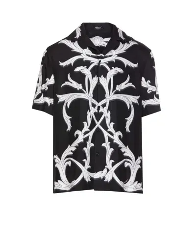 Versace Shirts In Black