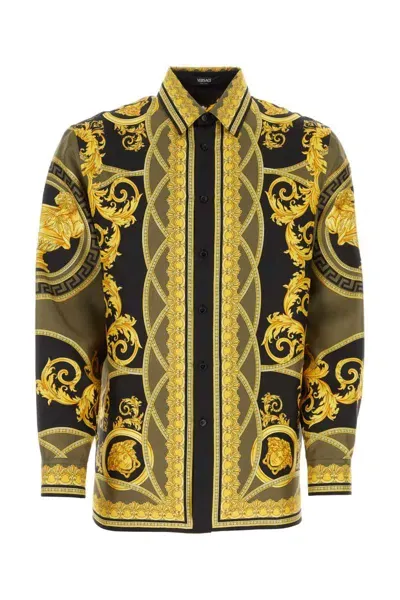 Versace Shirts In Yellow