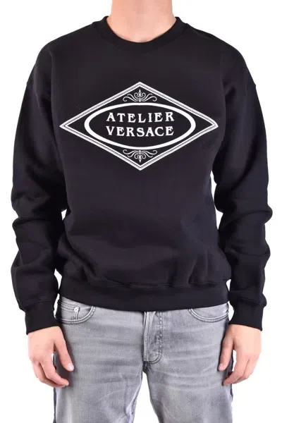 Versace Sweatshirt In Black