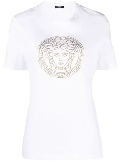 Versace Top In White