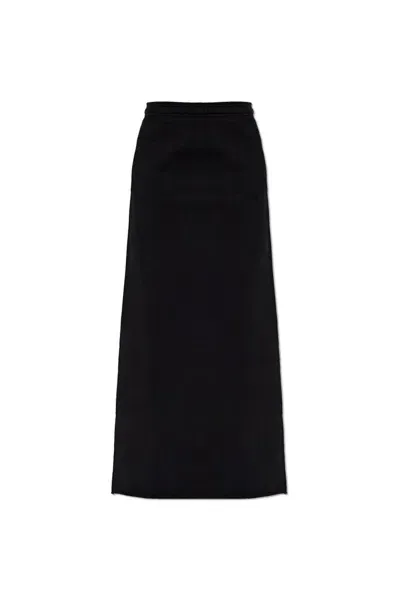 Vetements Logo Embroidered Skirt In Black