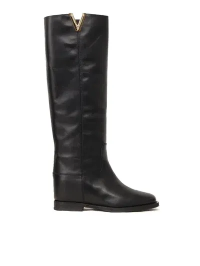 Via Roma 15 Boot In Black