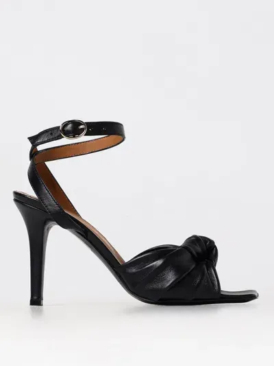 Via Roma 15 Heeled Sandals  Woman Color Black