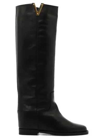 Via Roma 15 "santa Monica" Boots In Black