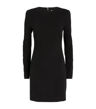 Victoria Beckham Dolman Mini Dress In Black