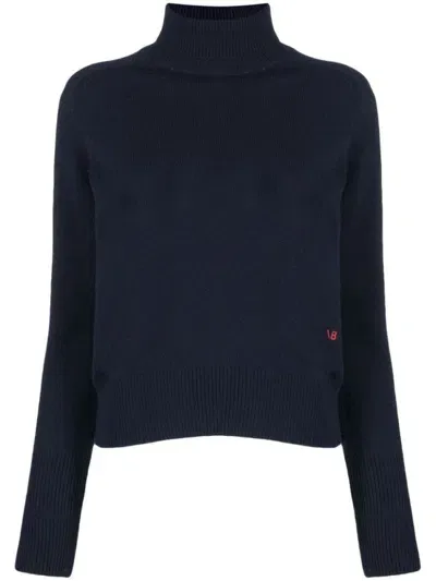 Victoria Beckham Pullover In Blue