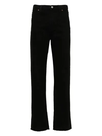 Victoria Beckham High-waist Straight-leg Jeans In Blue