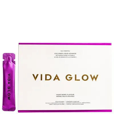 Vida Glow Collagen Liquid Advance Supplement 186g In White