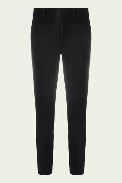 Vince High Rise Cigarette Pant In Black