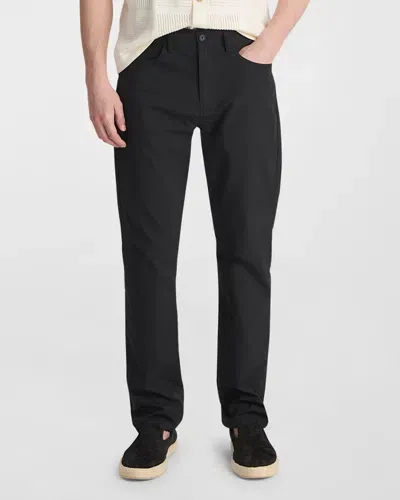 Vince Men's Tech Dobby Pants In Black